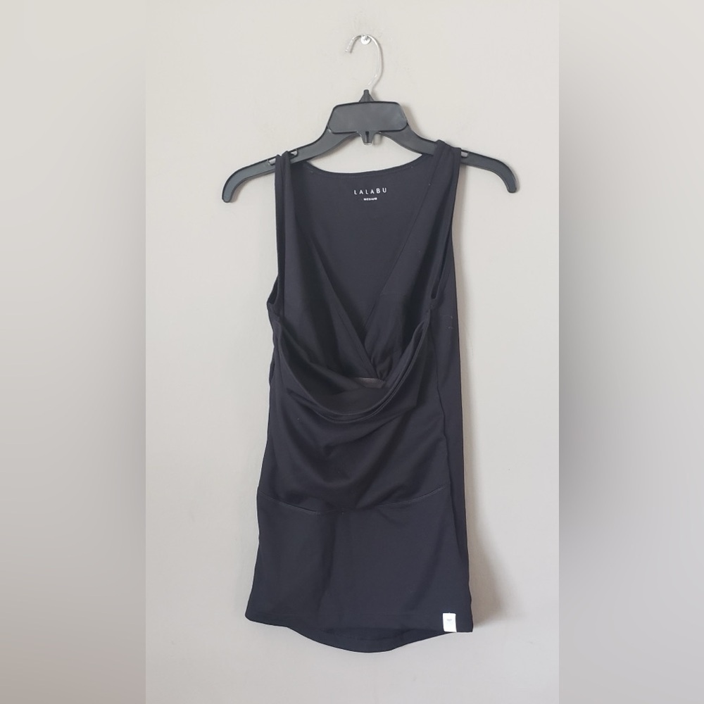 Lalabu Soothe Tank Top Babywearing Shirt Black Size Md